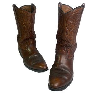 Vintage Red Wing 9801-1 Pecos Cowboy Boots Sz 11 1990s USA Made